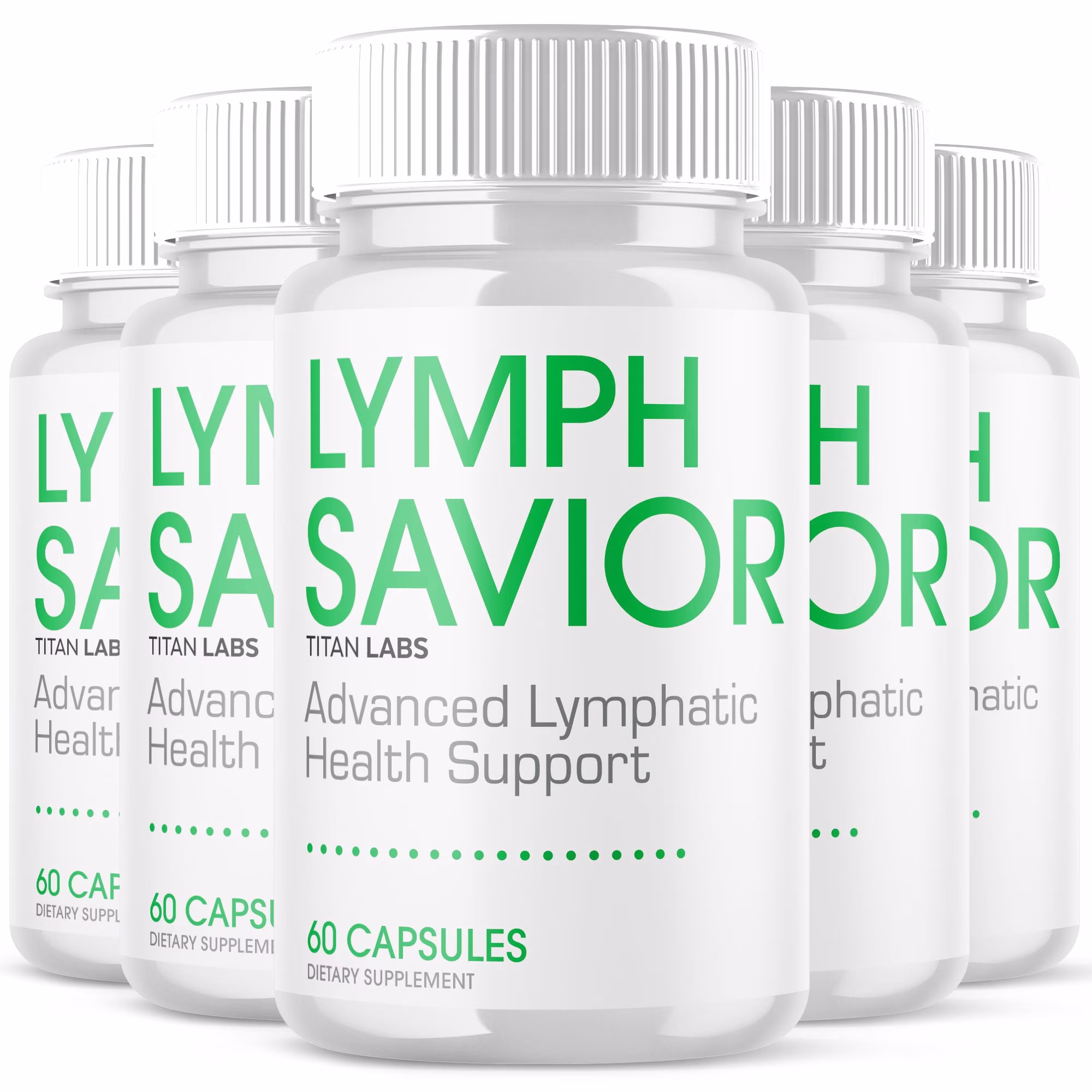 Lymph Savior® 6 bottle pack — 180-day lymphatic wellness supply